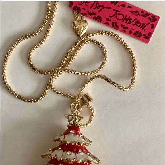 Betsy Johnson red Christmas tree wow - Picture 3 of 8